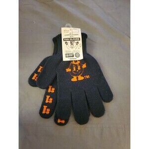 Vtg Syracuse University Orangemen Logo Gloves, NCAA M Nos Rare Made USA Delmar